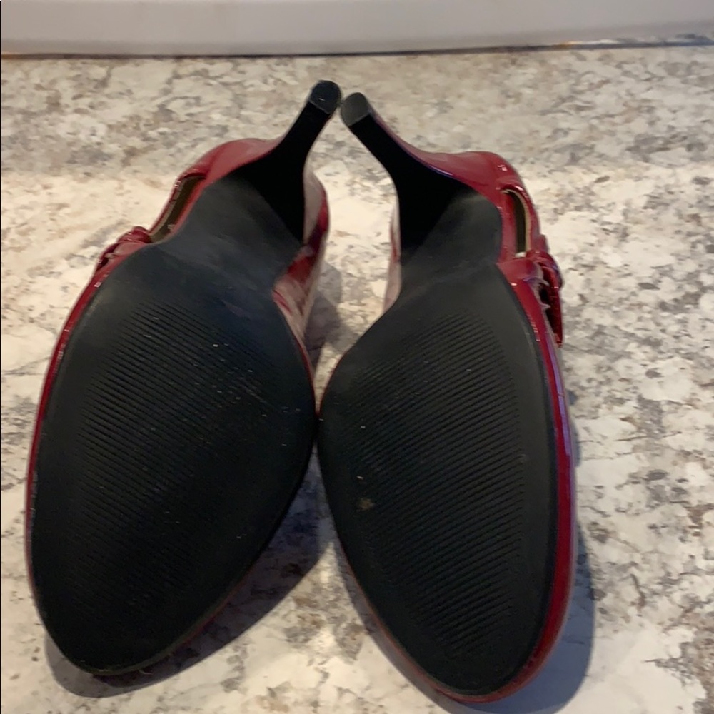Ruby Red High Heels - image 5